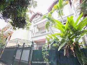 4 bedrooms house for rent in To Ngoc Van street, Tay Ho Hanoi