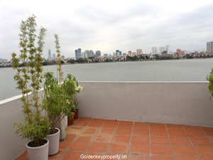 House 5 bedrooms Westlake view for rent in Tay Ho Dist