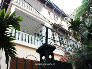 Partly furnished house in To Ngoc Van street, Tay Ho Hanoi