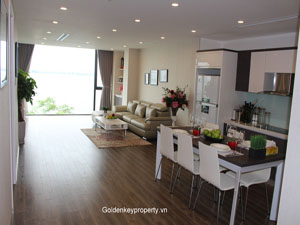 Tay Ho lake View apartment 3 bedrooms for rent