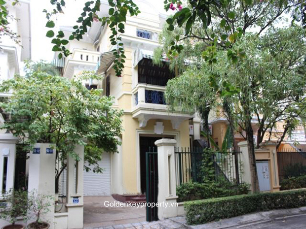 Rental villa in Hanoi, Ciputra, D block with 5 bedroom, furnished 