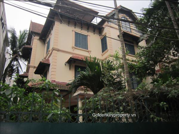 Beautiful French Style Villa rentals in Xom Chua, Tay Ho, Hanoi