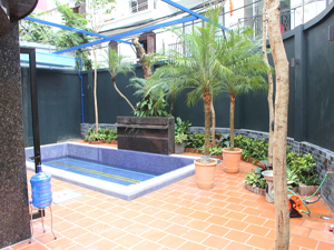 Unique Apartment with private pool for rent on Xuan Dieu Street