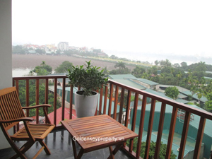 3 bedrooms great vew rental apartment in Tay Ho Hanoi