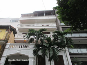 Charming house for rent, nice balcony, lake view in Tay Ho Hanoi