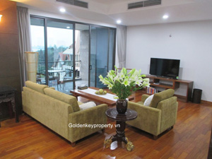 High quality furnished apartment in Tay Ho with 4 bedrooms