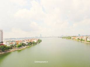 Serviced apartment in Westlake Hanoi, large balcony, lake view