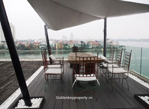 Tay Ho apartment, lake view apartment in Westlake, large terrace