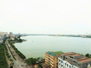 Watermark Hanoi apartment for rent in Tay Ho with West Lake view