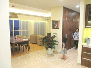 Spacious 2 bedroom apartment in Ciputra for rent at L2 Tower