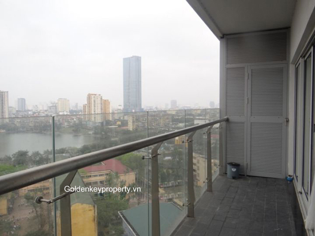 Lancaster serviced apartment Hanoi with 3 bedroom and high floor