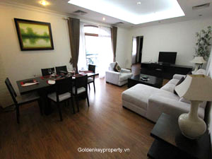 Funished and Serviced Apartment Rental in Truc Bach lake Hanoi