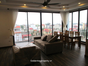 West Lake view 3 bedrooms apartment rental in Tay Ho Hanoi