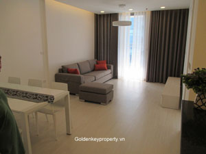 Modern furnishing 2 bedrooms apartment in Vinhome Hanoi