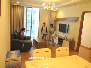 Vinhomes Nguyen Chi Thanh apartment 2 beds, 86 sqm rental