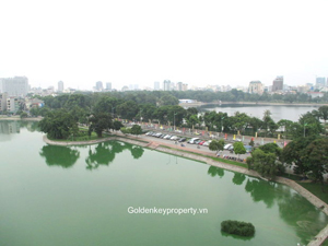 For rent apartment, lake view 3 bedroom in Hai Ba Trung Hanoi