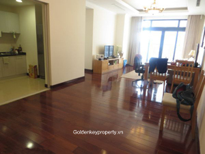 Furnished and bright 3 bedrooms apartment in Royal City, Hanoi