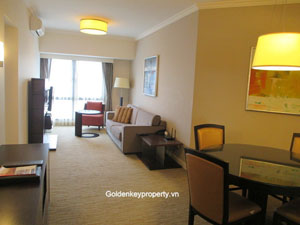 2 beds serviced apartment for rent in Somerset Grand Hanoi