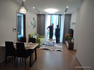 Vinhomes Skylake apartment for rent 2 bedrooms in S2 Tower