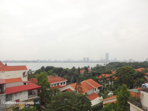 3 bedroom Hanoi apartment rental, Lake view apartment in Westlake