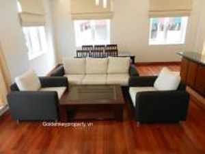 2 bedroom serviced apartment in Tay Ho Hanoi for rent, furnished, bright