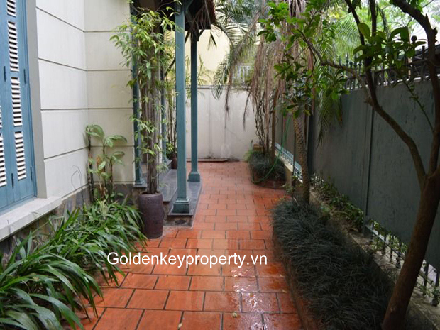 French style house for rent in Nghi Tam, Westlake Hanoi