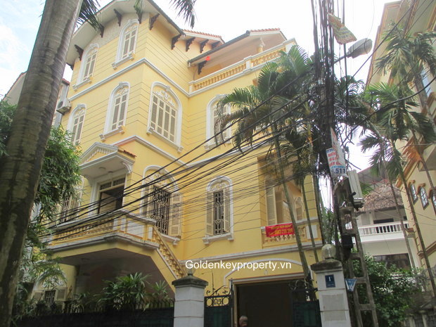 Free standing house with big terrace in Tay Ho, Hanoi, 6 bedroom