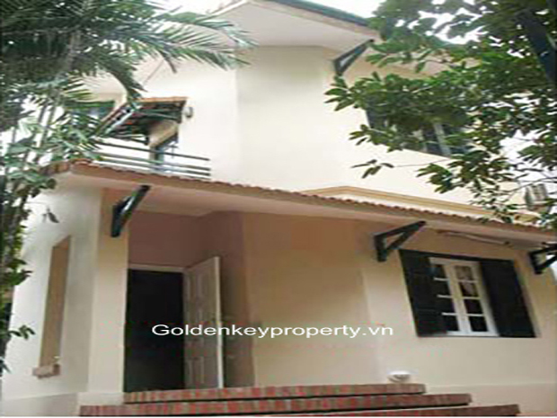 Large courtyard house in Xuan Dieu West  Lake, Hanoi rental