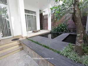 Modern and bright house for rent in Tay Ho with 3 bedroom