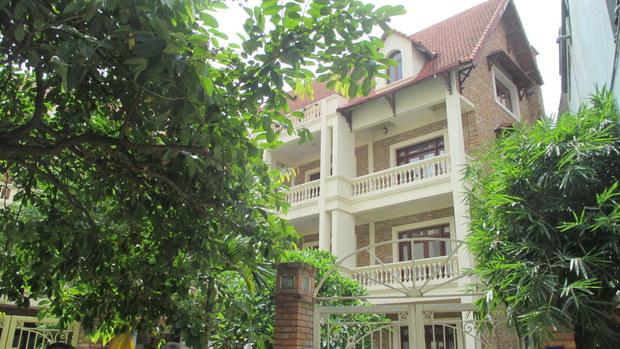 Biệt cho thuê ngõ 32 Tô Ngọc Vân, quận Tây Hồ Hà Nội