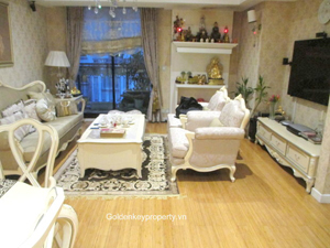 Pacific Place Hanoi apartment rental, 2 bedrooms well furnished